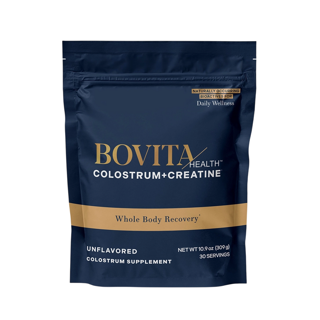 Bovita Health Colostrum + Creatine Unflavored, 30 Serve Pouch