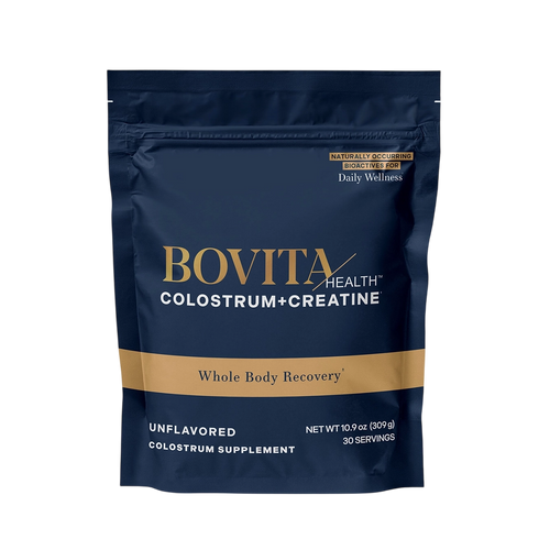 Bovita Health Colostrum + Creatine Unflavored, 30 Serve Pouch