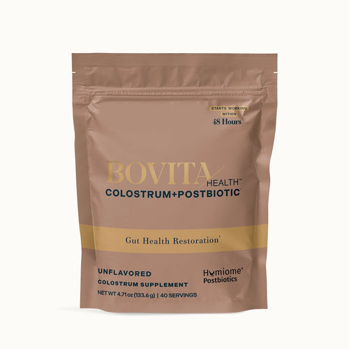 Bovita Health Colostrum + Postbiotic Unflavored, 40 Serve Pouch