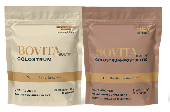 Gut + Wellness Duo - Colostrum 40-Serve & Colostrum + Postbiotic 40-Serve (10% off) ,