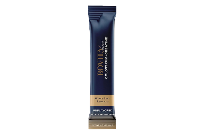Bovita Health Colostrum + Creatine Unflavored, 10 Count Stick Pack